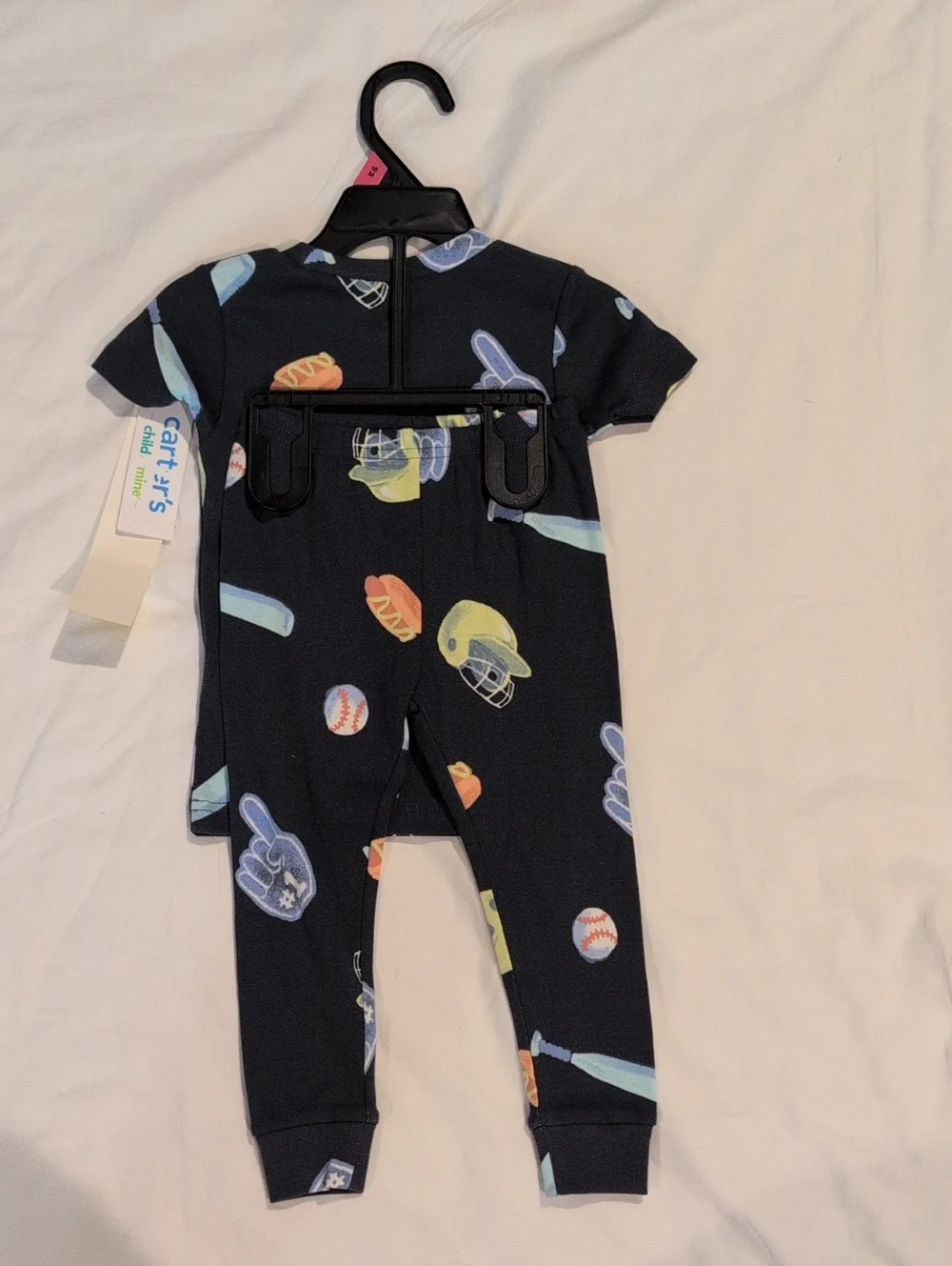 Carters Navy Blue Boys PJ Set NWT